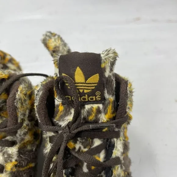 adidas gazelle silver green womens Spring Summer 2012 Jeremy Scott x Adidas Leopard Tail Sneakers – Alex  Maxamenko
